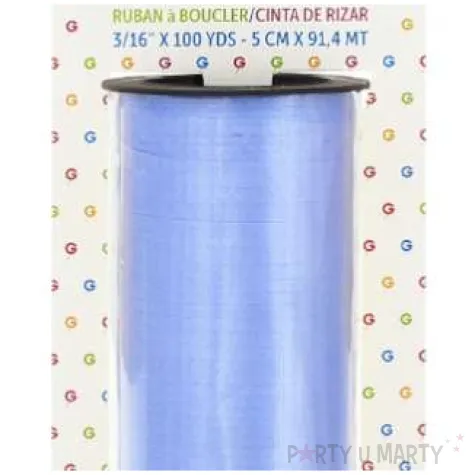 wstazka do balonow classic niebieski jasny pastel gemar 5 mm x 90 m