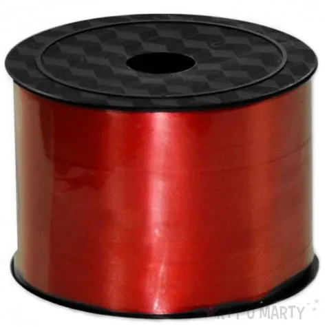 wstazka do balonow classic pastel czerwona viper 5 mm x 91 m