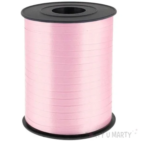 wstazka do balonow classic rozowa jasna adikbal 5 mm 500 m