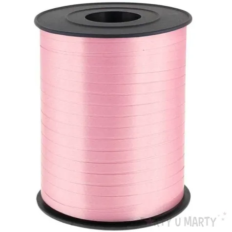 wstazka do balonow classic rozowa perlowa adikbal 5 mm 500 m