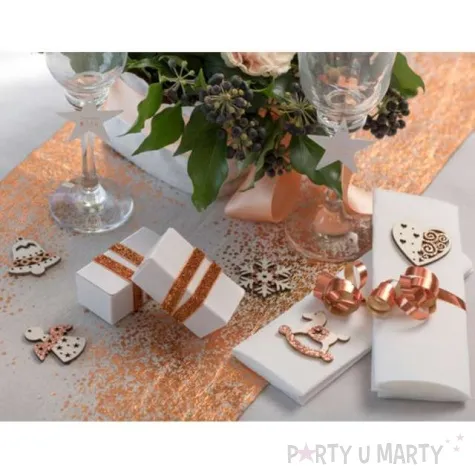 wstazka do balonow classic sx rose gold santex 7 mm 250 m