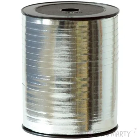 wstazka do balonow classic sx srebrna santex 7 mm 250 m