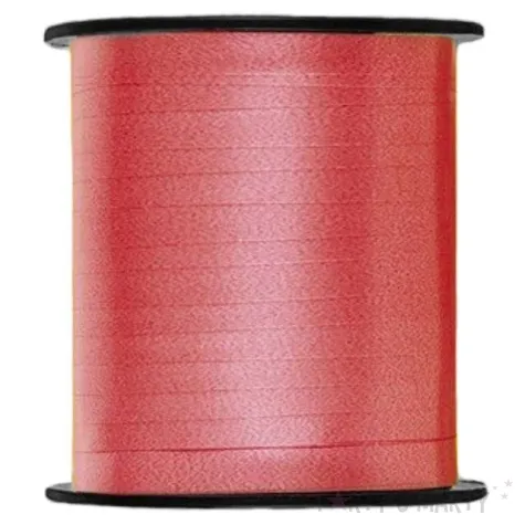 wstazka do balonow classic u91 czerwona unique 0 5 cm x 91m