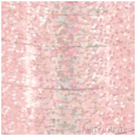 wstazka do balonow holograficzna rose gold partypal 5 mm x 225 m