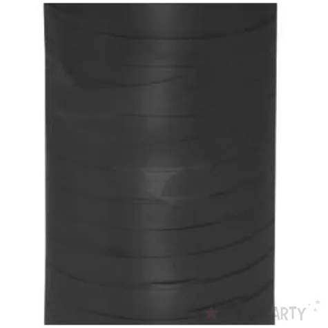 wstazka do balonow lustrzana czarna godan 5 mm 92 m