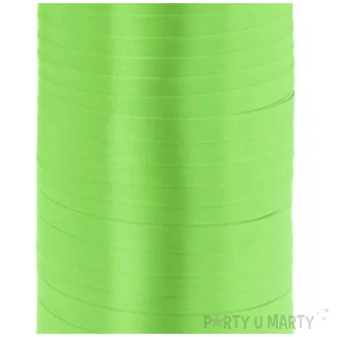 wstazka do balonow lustrzana zielony partypal 5mm 92 m