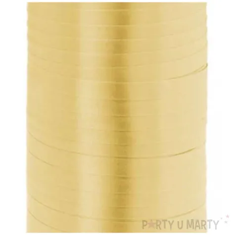 wstazka do balonow lustrzana zloty partypal 5mm 92 m