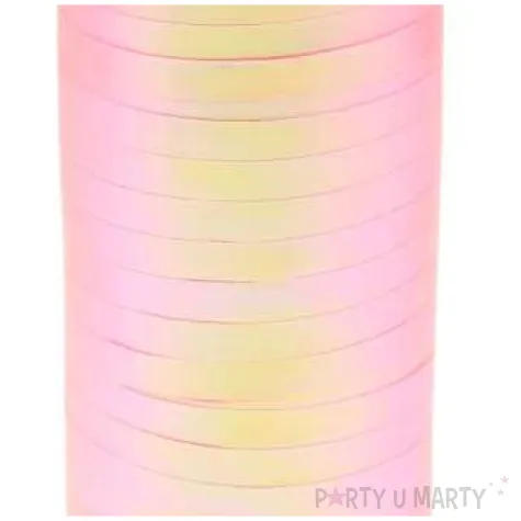 wstazka do balonow opalizujaca azaliowa godan 5 mm 92 m