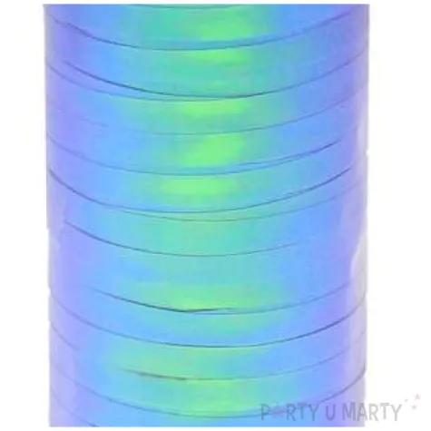 wstazka do balonow opalizujaca niebieska godan 5 mm 92 m