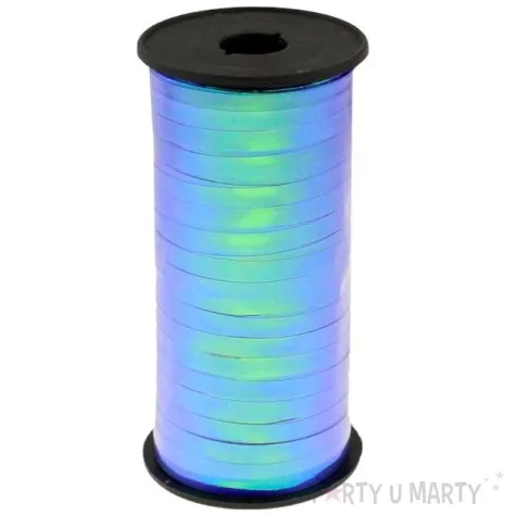 wstazka do balonow opalizujaca niebieska godan 5 mm 92 m