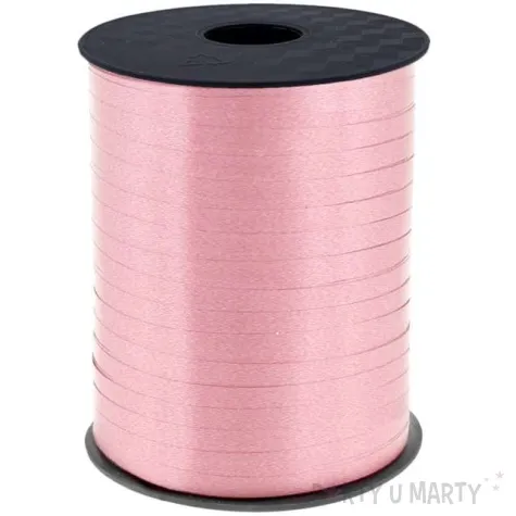 wstazka do balonow pastelowa azaliowa godan 5 mm 458 m