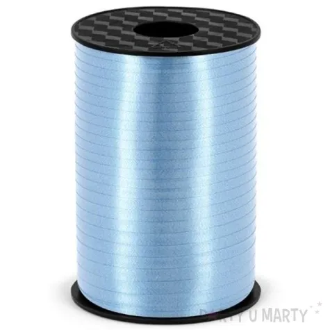 wstazka do balonow pastelowa blekitny 0 5 cm x 225 m