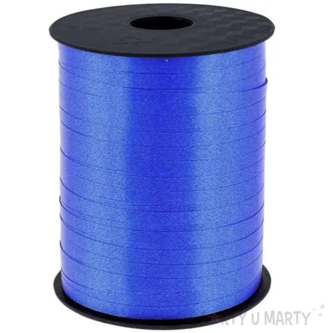 wstazka do balonow pastelowa granatowa godan 5 mm 458 m