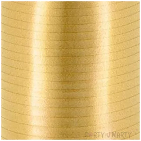 wstazka do balonow pastelowa zloty 0 5 cm x 225 m