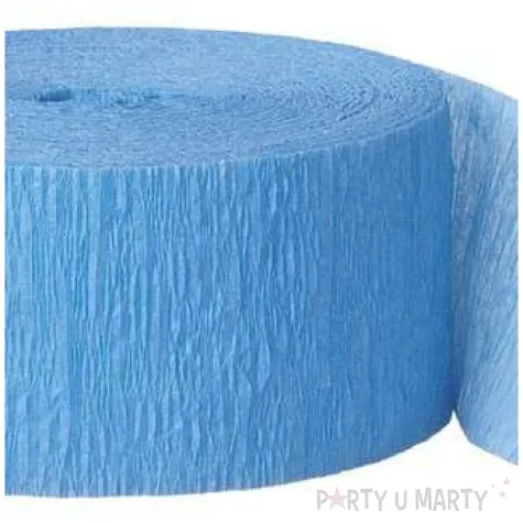 wstazka krepina classic blekitna unique 24 6 cm