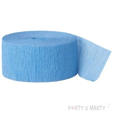 wstazka krepina classic blekitna unique 24 6 cm