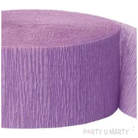 wstazka krepina classic lawendowa unique 24 6 cm