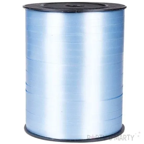 wstazka pastelowa waska 0 5cm x 250m blekitna