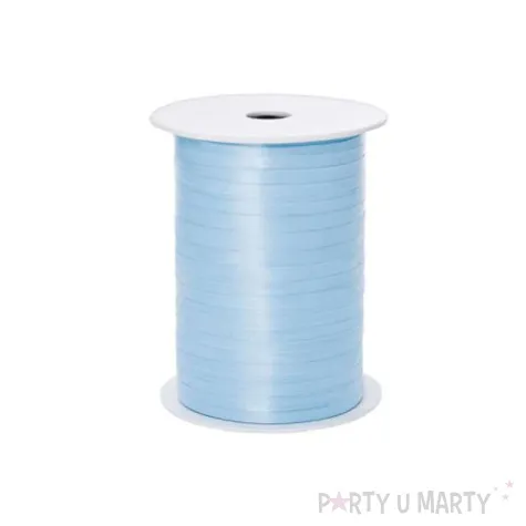 wstazka pastelowa waska 0 5cm x 500m blekitna