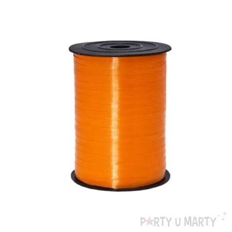 wstazka pastelowa waska 0 5cm x 500m pomaranczowa