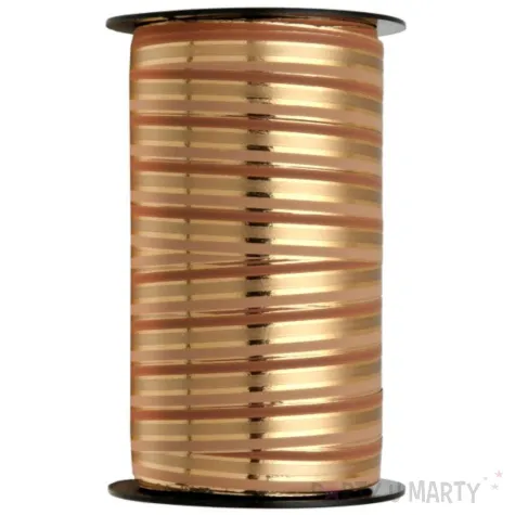 wstazka prezentowa curling zloty santex 10 mm 25 m