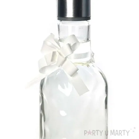 wstazka sciagana 1 cm biala 50 szt