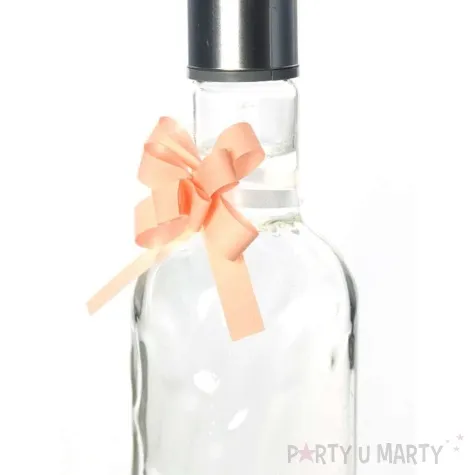 wstazka sciagana 1 cm losos 50 szt