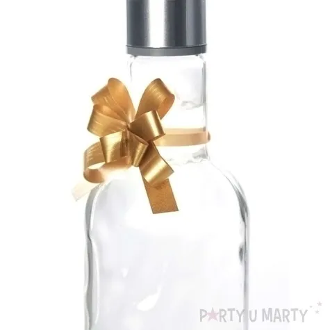 wstazka sciagana 1 cm zlota 50 szt