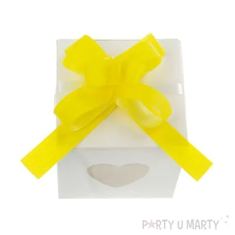 wstazka sciagana 1 cm zolta 50 szt