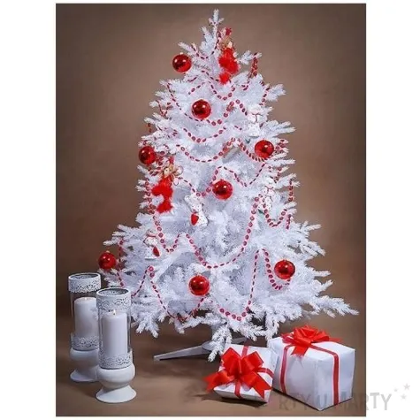 wstazka sciagana classic 5 cm partydeco czerwona 10 szt