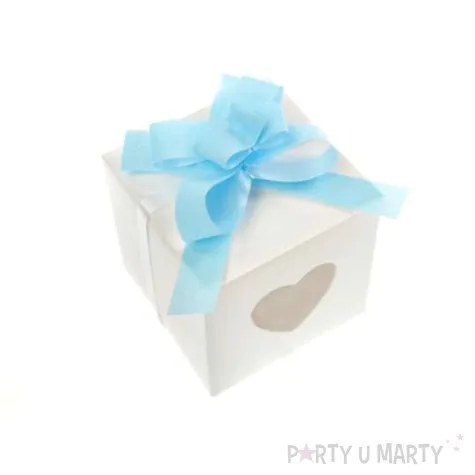 wstazka sciagana gladka 1 cm 50 szt blekit