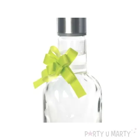 wstazka sciagana gladka 1 cm 50 szt j zielen