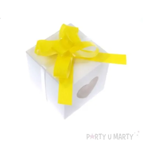 wstazka sciagana gladka 1 cm 50 szt zolta