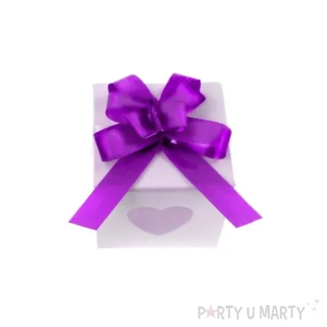 wstazka sciagana malowana 1 cm fiolet 50 szt