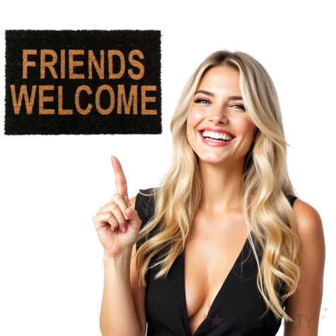 wycieraczka friends welcome ootb 60x40 cm