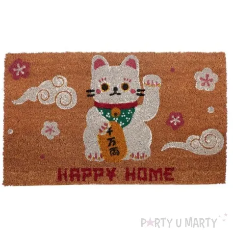 wycieraczka kot szczescia wlokno kokosowe puckator 72 x 45 cm