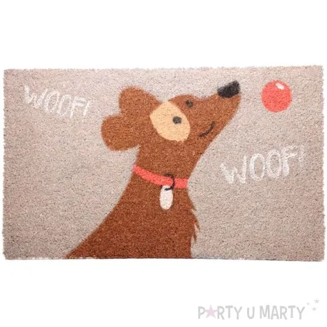 wycieraczka piesek wlokno kokosowe puckator 72 x 45 cm