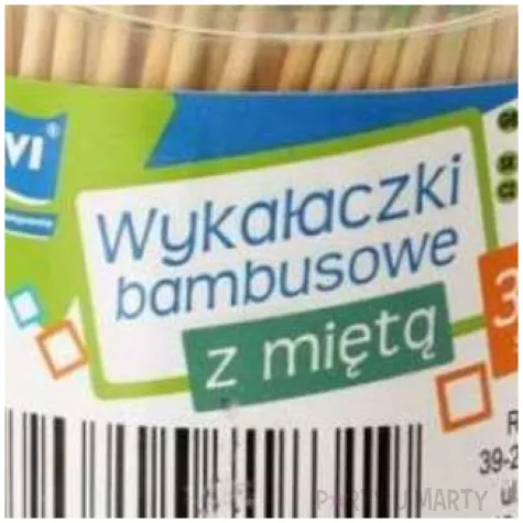 wykalaczki extra z mieta bambusowe ravi 320 szt