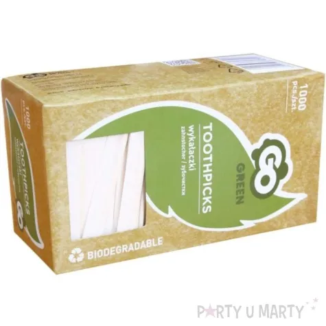 wykalaczki luz w papierku 1000 szt