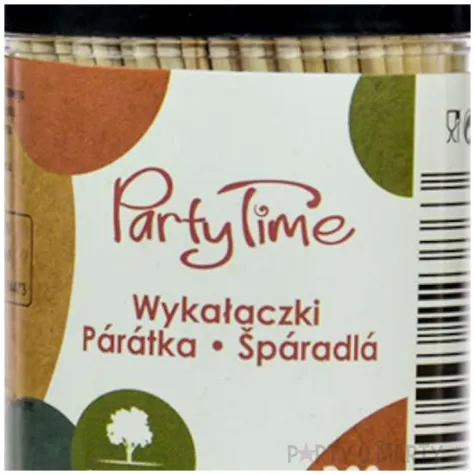 wykalaczki w beczulce mix drewno brzozowe arpex 6 5 cm 200 szt