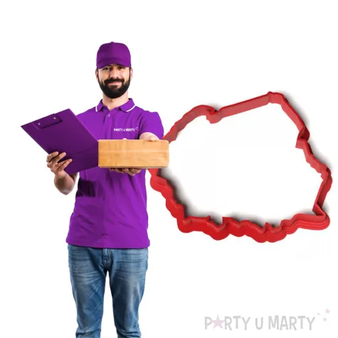 wykrojnik do masy czerwona foremka kontur polski swieto niepodleglosci 11 listopada