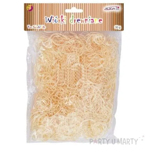 wypelniacz wiorki drewniane naturalne aliga 30g
