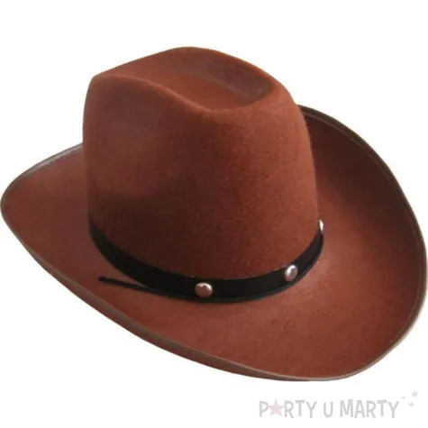 xx 1 kapelusz kowboja z cwiekami cc043 western dziki zachod dla doroslych