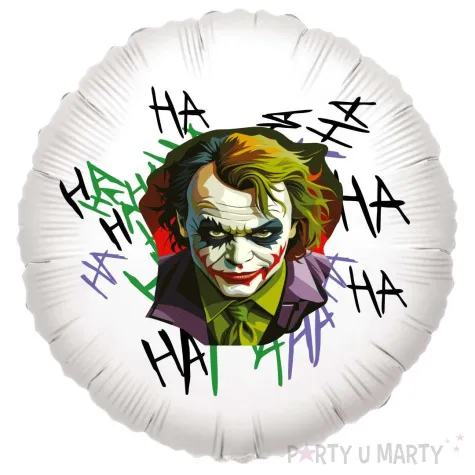 xx balon bialy szalony joker