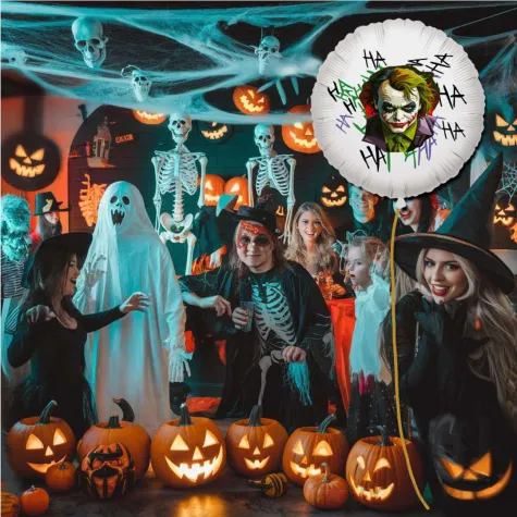 xx balon bialy szalony joker
