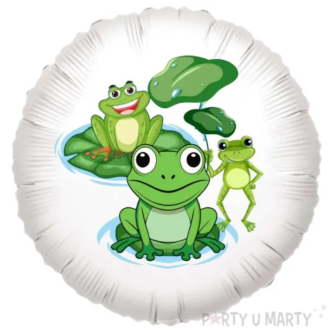 xx balon bialy wiosna zabki