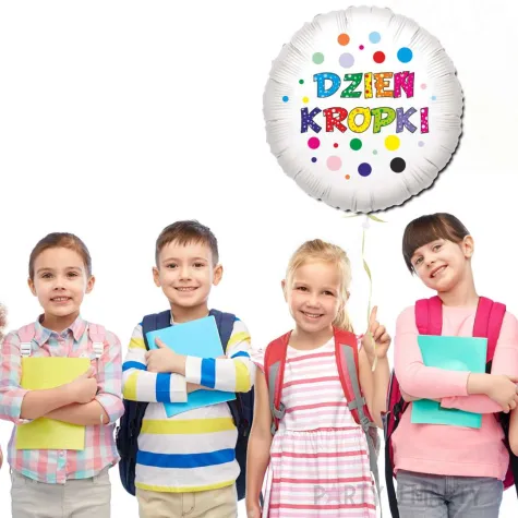 xx balon dzien kropki kolorowe kropki