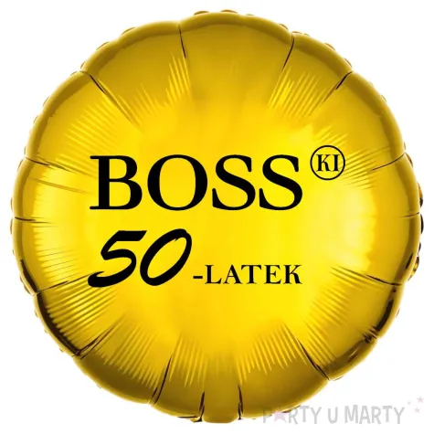 xx balon fol bosski 50 latek zloty