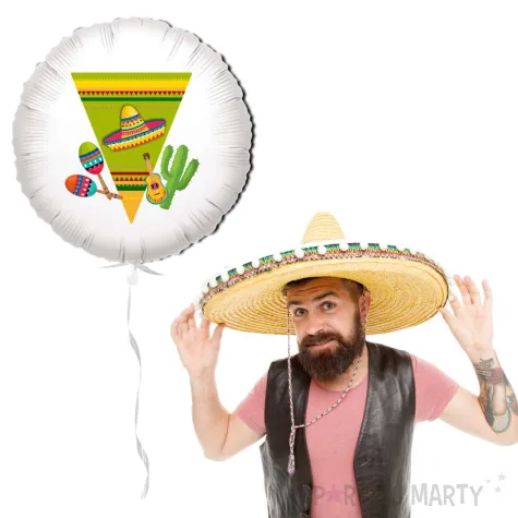 xx balon fol lato w meksyku sombrero