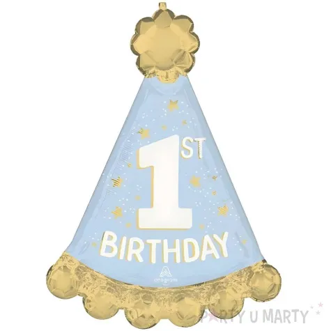 xx balon foliowy 18 shp little mister wonderful 1st bday